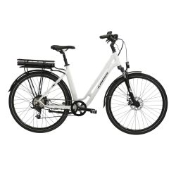 Bicicleta Electrica City Kross Sentio Hybrid 1.0 28 inch alba microSHIFT