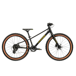 Bicicleta Copii Kross Liftie 24x frana disc 24 inch neagra Shimano Altus
