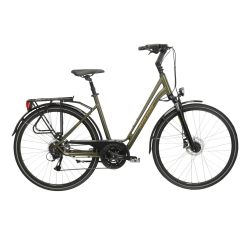 Bicicleta Urban Kross Sentio 4.0 28 inch kaki Shimano Acera