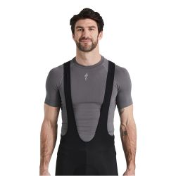 Specialized - bluza de corp ciclism cu maneca scurta pentru barbati Seamless Base Layer SS - gri inchis