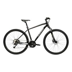 Bicicleta Trekking Kross Evado 4.0 28 inch neagra Shimano Acera