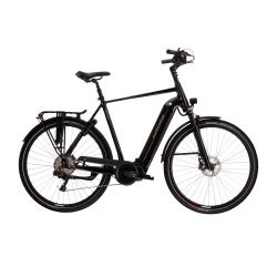 Bicicleta Electrica Trekking Kross Trans Hybrid Prestige 28 inch neagra Shimano Deore xt