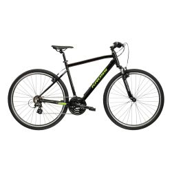 Bicicleta Trekking Kross Evado 2.0 28 inch neagra Shimano Altus