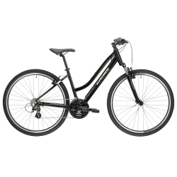 Bicicleta Trekking Kross Evado 2.0 28 inch neagra Shimano Altus