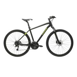 Bicicleta Trekking Kross Evado 4.0 28 inch neagra Shimano Acera