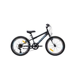 Bicicleta copii mtb CROSS Speedster 20 Steel - Black | 6-8 ani