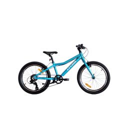 Bicicleta copii mtb CROSS Super Light 20 - Blue Metallic | 6-8 ani