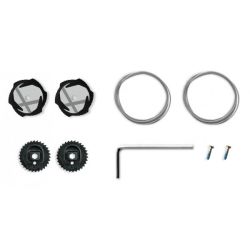 Accesoriu pantofi Northwave Slw X-Dial set cataramă, negru-alb