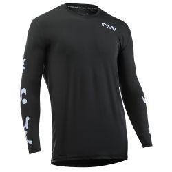 Tricou ciclism Northwave Xtrail 2 lung XXL negru/gri