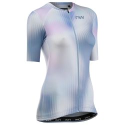 Tricou Northwave Blade Wmn damă scurt L gri gheață