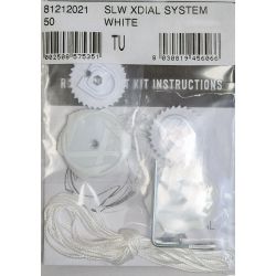 Accesoriu pantofi Northwave Slw X / Slw3 set cataramă, alb