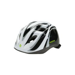 Cască Bikefun Junior S negru/alb 48-52 cm