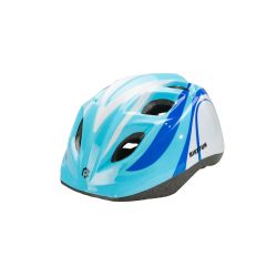 Cască Bikefun Junior albastru/alb - Hb8-Blw