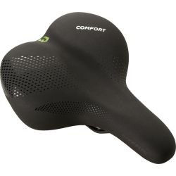 Șa Bikefun Geneve Comfort trekking damă negru Memory Foam - D2261Q