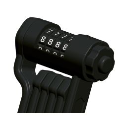 Lacăt Bikefun Barricade Code4 negru L9001A