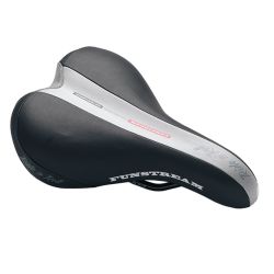 Șa Bikefun Firenze damă negru/argintiu