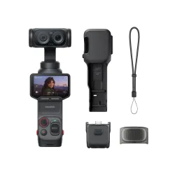Camera de actiune Insta360 Luna Ultra, Standard Bundle, Cosmic Black