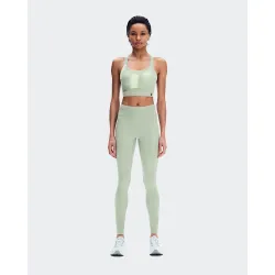 Bustieră alergare On Performance Bra Terra W - verde Seedling | Tin | suport mediu