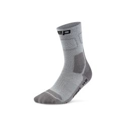 Șosete compresie hiking CEP Hiking Light Cushion Mid Cut W - gri/gri închis