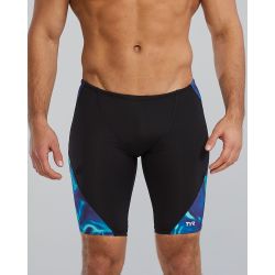 Jammer înot TYR Durafast Elite Waveform - albastru/verde | rezistent clor