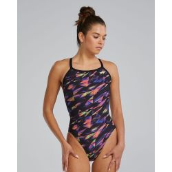 Costum înot întreg femei TYR Diamondfit Triadic - multicolor | rezistent clor
