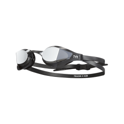 Ochelari înot TYR Tracer-X RZR Racing - argintiu/negru | anti-aburire