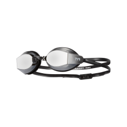 Ochelari înot TYR Black Ops 140 EV Racing - fumuriu metalizat | oglindă