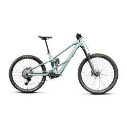 Orbea WILD LT M20 Mullet Avinox M2S (2027) - bicicletă electrică eMTB Enduro - Smooth Silver (Matt) - Escape Green C. View (Gloss)