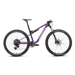 Orbea OIZ M-TEAM AXS (2027) - bicicletă MTB XC full suspension - Royal Plum - Diamond Black Carbon View (Matt)