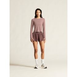 Pantaloni scurți alergare Craft Hypervent Wide Shorts damă - mov
