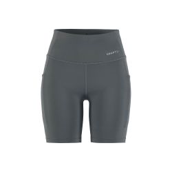 Pantaloni scurți alergare Craft Essence Short Tights 3 damă - gri