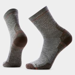 Șosete trekking Smartwool Hike Mid Crew Light Cushion bărbați - gri antracit