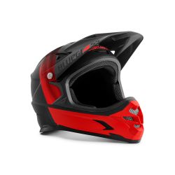 Casca MTB Bluegrass Intox - negru-rosu mat