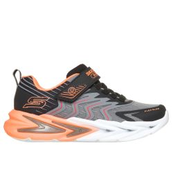 Pantofi sport cu lumini Skechers S-Lights Flex-Glow Ultra Prism-Pacer copii - negru antracit