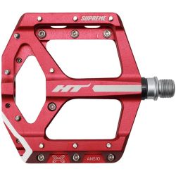 Pedale MTB flat HT-ANS10 Supreme Emil Johansson - rosu