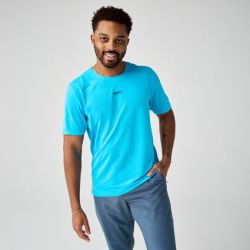 Tricou tehnic alergare Brooks High Point Short Sleeve 2.0 bărbați - albastru