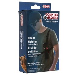 Toc spray anti-urs Counter Assault cu prindere la piept