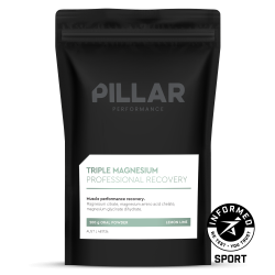 Supliment magneziu Pillar Performance Triple Magnesium pudră - lemon lime, plic 200g