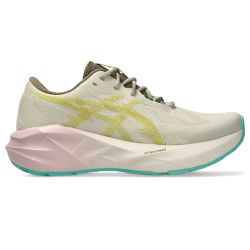 Pantofi alergare trail ASICS Novablast 5 TR damă - gri deschis și verde cactus