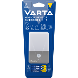 Lampa Varta cu senzor de miscare Motion Sensor Outdoor Light, 40 lumeni