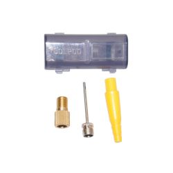 Set adaptoare supapa Voxom Vad2 - negru, 3 tipuri de supape
