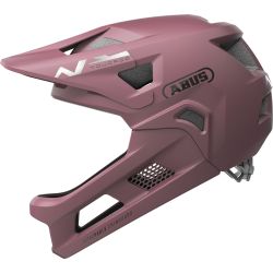 Cască copii MTB full-face Abus YouDrop FF - roșu prăfuit
