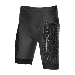 Pantaloni scurți triatlon TYR Competitor 6" damă - negru