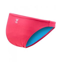 Slip de baie TYR Solid Mini damă - roz fluorescent