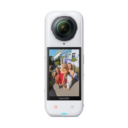 Cameră video 360 Insta360 X5 Satin White Limited Edition - Standard Bundle
