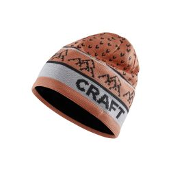 Căciulă Craft CORE Backcountry Knit Hat - portocaliu/gri (glow-ash)