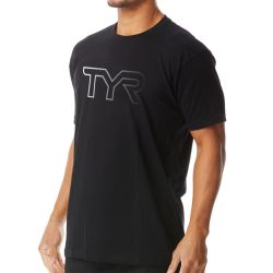 Tricou TYR Reflection Tee bărbați - negru