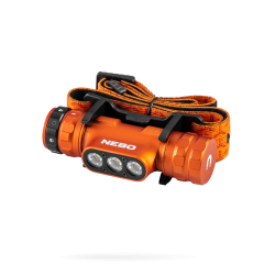 Lanternă frontală Nebo Master Series HL1000, reîncărcabilă - portocaliu
