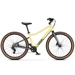 Bicicleta copii Woom 5 Explore cu roti 24" galben Mellow Yellow