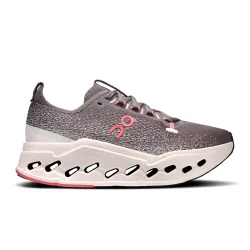Pantofi alergare On Cloudsurfer Max W - amortizare maximă - Pebble | Oyster
